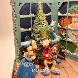 Enesco Jim Shore Disney Traditions God Bless Us Everyone Christmas Decor