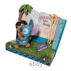Enesco Jim Shore Disney Traditions Lilo & Stitch Storybook Resin Figure 14cm New