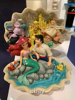 Enesco Jim Shore Disney Traditions Little Mermaid Shell Scene NIB 6005956