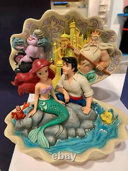 Enesco Jim Shore Disney Traditions Little Mermaid Shell Scene NIB 6005956