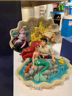 Enesco Jim Shore Disney Traditions Little Mermaid Shell Scene NIB 6005956