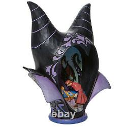 Enesco Jim Shore Disney Traditions Maleficent Headdress Scene NIB 6008996