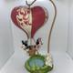 Enesco Jim Shore Disney Traditions Mickey & Minnie Heart-air Ball 6011916 Nib