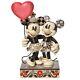 Enesco Jim Shore Disney Traditions Mickey And Minnie Mouse Heart Figurine, 7.25