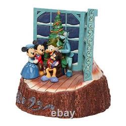 Enesco Jim Shore Disney Traditions Mickey's Christmas Carol Scrooge McDuck Fi