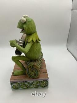 Enesco Jim Shore Disney Traditions Muppets Kermit the Frog Rainbow Connection