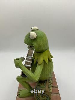 Enesco Jim Shore Disney Traditions Muppets Kermit the Frog Rainbow Connection