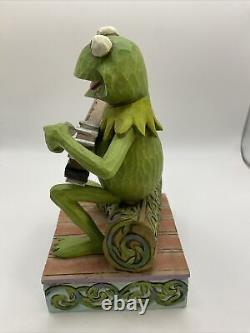 Enesco Jim Shore Disney Traditions Muppets Kermit the Frog Rainbow Connection