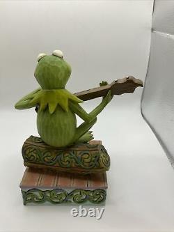 Enesco Jim Shore Disney Traditions Muppets Kermit the Frog Rainbow Connection