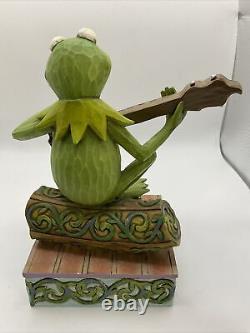 Enesco Jim Shore Disney Traditions Muppets Kermit the Frog Rainbow Connection