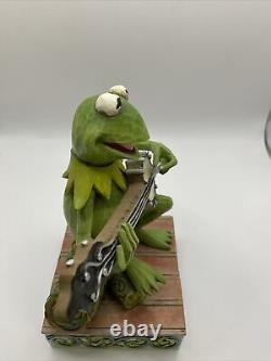 Enesco Jim Shore Disney Traditions Muppets Kermit the Frog Rainbow Connection