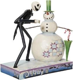 Enesco Jim Shore Disney Traditions Nightmare Before Christmas Jack with Snowman