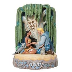 Enesco Jim Shore Disney Traditions Pocahontas Carved by Heart Figurine 8 inch