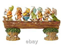 Enesco Jim Shore Disney Traditions Seven Dwarfs Musical Masterpiece NIB 6005147