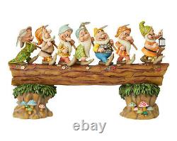 Enesco Jim Shore Disney Traditions Seven Dwarfs Musical Masterpiece NIB 6005147