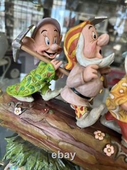 Enesco Jim Shore Disney Traditions Seven Dwarfs Musical Masterpiece NIB 6005147