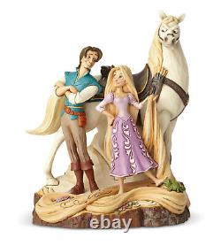 Enesco Jim Shore Disney Traditions Tangled Carved by Heart NIB 4059736