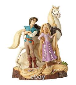 Enesco Jim Shore Disney Traditions Tangled Carved by Heart NIB 4059736