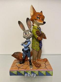 Enesco Partners in Crime-fighting ZOOTOPIA Nick Judy Figurine 4057956 Disney