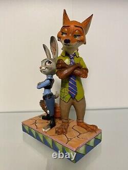 Enesco Partners in Crime-fighting ZOOTOPIA Nick Judy Figurine 4057956 Disney