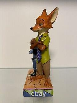 Enesco Partners in Crime-fighting ZOOTOPIA Nick Judy Figurine 4057956 Disney