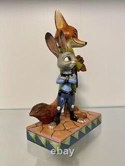 Enesco Partners in Crime-fighting ZOOTOPIA Nick Judy Figurine 4057956 Disney