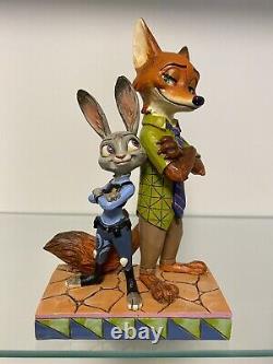 Enesco Partners in Crime-fighting ZOOTOPIA Nick Judy Figurine 4057956 Disney