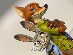 Enesco Partners in Crime-fighting ZOOTOPIA Nick Judy Figurine 4057956 Disney