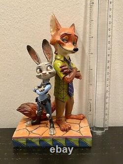 Enesco Partners in Crime-fighting ZOOTOPIA Nick Judy Figurine 4057956 Disney