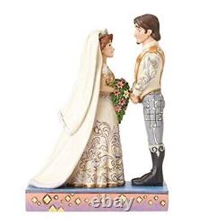 Enesco Rapunzel & Flynn The Big Day Figurine Disney Traditions Show Case