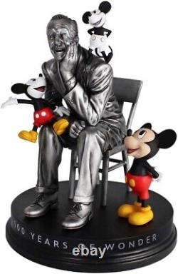 Enesco Statue Disney Traditions 100th Anniversary Figure Walt Disney & Mickey