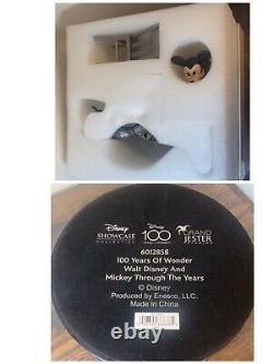 Enesco Statue Disney Traditions 100th anniversary Mickey Mouse Walt Disney used