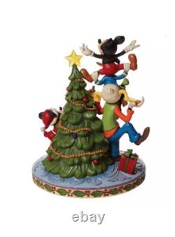 Fab 5 Decorating Tree Disney Traditions Light-Up Figurine by Jim Shore 6008979