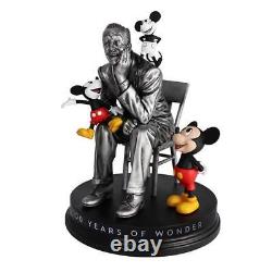 Figures Walt Disney & Mickey Mouse Enesco Statue 100th Anniversary Express