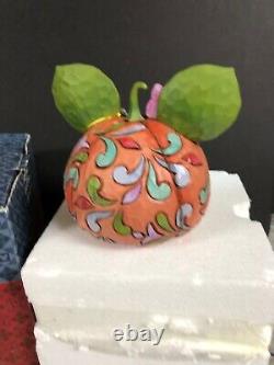 GREEN EARS Disney Jim Shore 4027939 Happy Halloween Minnie Mouse JOL PUMPKIN