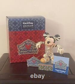 HAPPY HAUNTING Mickey Mouse Jim Shore Disney Mummy Halloween Figurine 4023553