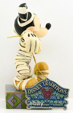 HAPPY HAUNTING Mickey Mouse NEW Jim Shore Disney Mummy Figurine 4023553 RARE