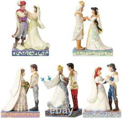 Im Shore Disney Traditions Princess and Prince Wedding Complete set of 5 NIB