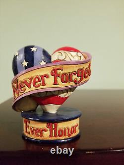 JIM SHORE DISNEY TRADITIONS 911 NEVER FORGET EVER HONOR #4051413 no box