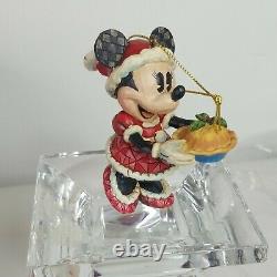 JIM SHORE DISNEY TRADITIONS MICKEY MOUSE HOLIDAY ORNAMENT Set RETIRED RARE