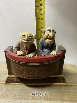 JIM SHORE Disney Muppet Show Waldorf & Statler Critical Curmudgeons #4020802