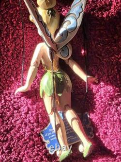 JIM SHORE Tinker Bell MARIONETTE Figurine RETIRED #4031310 Disney Tradition RARE
