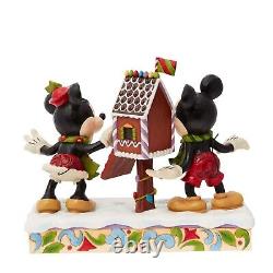 Japan Tokyo Disney Store enesco Mickey Minnie Figure Christmas Letter TRADITIONS