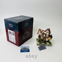 Jim Shore #4031475 Nutty Buddies Disney Showcase Chip & Dale Chipmunks Enesco