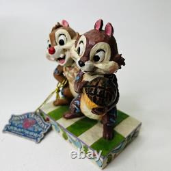 Jim Shore #4031475 Nutty Buddies Disney Showcase Chip & Dale Chipmunks Enesco