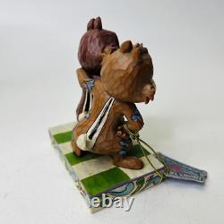 Jim Shore #4031475 Nutty Buddies Disney Showcase Chip & Dale Chipmunks Enesco
