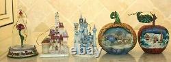 Jim Shore 4 Ornament Sets Cinderella Snow White Beauty and the Beast Villains