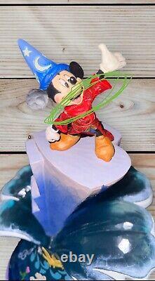 Jim Shore 6007053 Sorcerer Mickey Masterpiece 2020 Disney Traditions REPAIRED