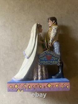 Jim Shore Big Day Rapunzel & Flynn Wedding Cake Topper Disney Traditions 4056751