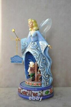 Jim Shore DREAMS COME TRUE Blue Fairy Disney Pinocchio 4010022 music & light